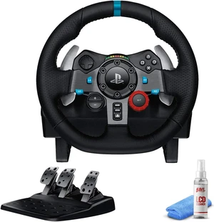 Logitech G29 Racing Wheel and Pedals For PC, PS4, PS5 with Accessories Logitech G29 Racing Wheel and Pedals For PC, PS4, PS5 with Accessories