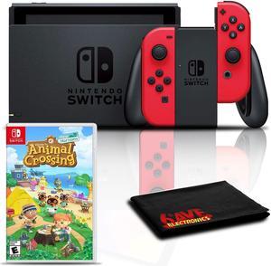 Nintendo Switch Mario Choose One Bundle with Animal Crossing
