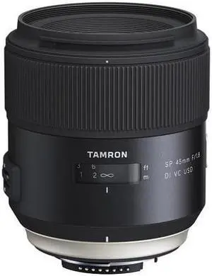 Tamron AFF013N-700 SP 45mm F/1.8 Di VC USD (Model F013) for Nikon (International Model) No Warranty