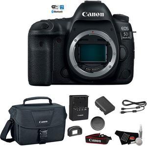Canon EOS 5D Mark IV Full Frame Digital SLR Camera Body - Bundle with Canon Carrying Bag + Cleaning Kit (International V