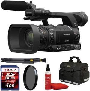 Panasonic AG-HPX250PJ 1/3" 2.2 megapixel P2 Handheld Camcorder + Deluxe Case + Air Blower + Lens Cleaning Brush + Multi-Coated CPL Filter + 4GB Memroy Card