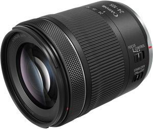 Canon RF 24-105mm f/4-7.1 IS STM Lens with 3-Piece Filter Kit & More (4111C002)