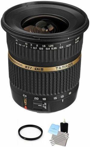 Tamron SP AF 10-24mm f / 3.5-4.5 DI II Lens For Canon + UV Filter & Cleaning Kit