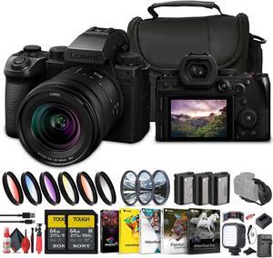 Panasonic Lumix S5 IIX Mirrorless Camera with 2060mm Lens  2 x 64GB Memory Cards  More