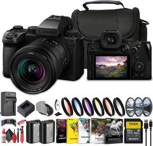 Panasonic Lumix S5 IIX Mirrorless Camera with 2060mm Lens  64GB Memory Card  More