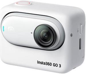 Insta360 GO 3 Action Camera, White - 64GB with Sport Kit