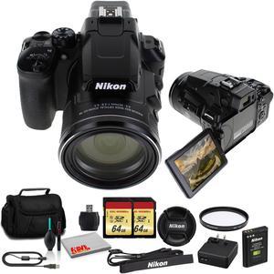 Nikon COOLPIX P950 Camera 26532  Kit with 2x 64GB Memory International Model Bundle