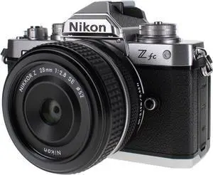 Nikon Z fc DX-Format Mirrorless Camera Body w/NIKKOR Z 28mm f/2.8 (SE) (International Model)