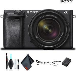 Sony Alpha a6300 Mirrorless Camera with 18-135mm Lens Black ILCE-6300M/B Starter Kit