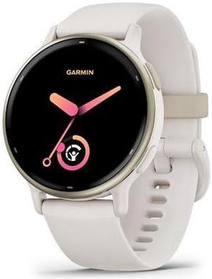 Garmin vívoactive 5, Health and Fitness GPS Smartwatch (Ivory)