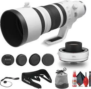 Canon RF 100-300mm f/2.8 L IS USM Lens with Canon Extender RF 1.4x + More