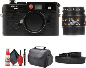 Leica M6 Rangefinder 35mm Fully Mechanical Operation Camera (10557) + Leica Lens