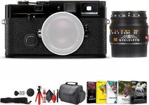 Leica MP 0.72 Rangefinder Camera (10302) + Leica Summicron-M 50mm f/2 Lens + More
