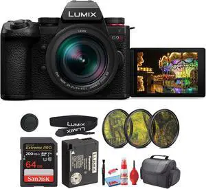 Panasonic Lumix G9 II Micro Four Thirds Mirrorless Camera, 25.2MP with 12-60mm Lens