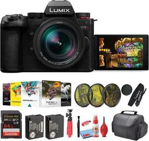 Panasonic Lumix G9 II Micro Four Thirds Mirrorless Camera, 25.2MP with 12-60mm Lens
