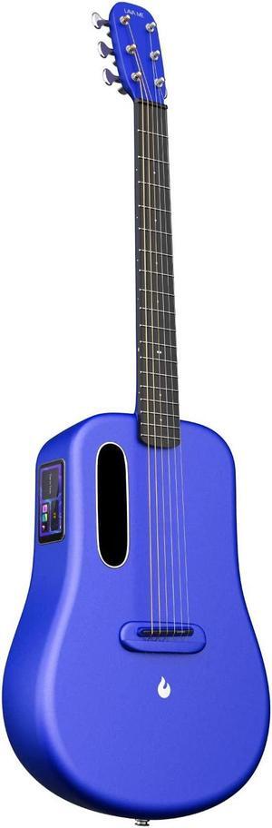 LAVA ME 2 36 inch Carbon Fiber Guitar with effects Acoustic Electric Guitar with Picks Hard Case (Freeboost-Pink)