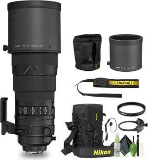 Nikon AF-S NIKKOR 300mm f/2.8G ED VR II Lens (2186) + Cap Keeper + Cleaning Kit - Bundle