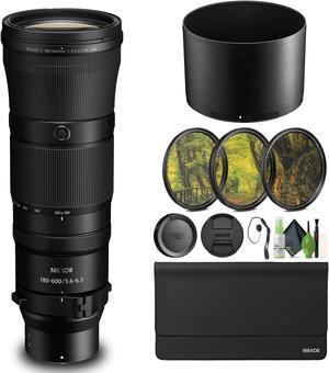 Nikon NIKKOR Z 180-600mm f/5.6-6.3 VR Lens (Nikon Z) (20117) + Filter Kit - Bundle