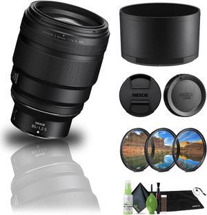 Nikon - NIKKOR Z 85mm f/1.2 S Standard Lens for Z Series Mirrorless Cameras - Bundle