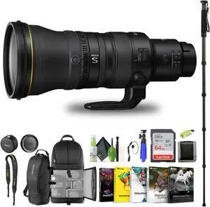 Nikon NIKKOR Z 400mm f/2.8 TC VR S Super-Telephoto Lens for Nikon Z-Series Mirrorless - Bundle