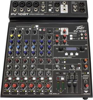 Peavey PV 10 BT Compact Mixer with Bluetooth