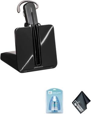 Plantronics CS540 Wireless Office Headset System - Bundle with Universal Screen Cleaner + Microfiber Cleaning Cloth