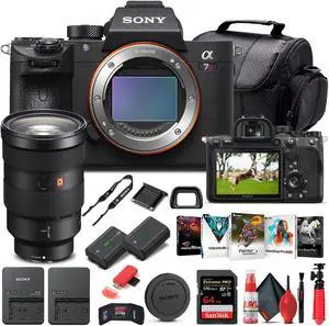Sony Alpha a7R IV Mirrorless Camera W/ Sony FE 24-70mm Lens - Basic Bundle