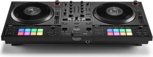Hercules DJControl Inpulse T7, 2 Deck Motorized DJ Controller with built in STEMS Control, Serato DJ and DJUCED included