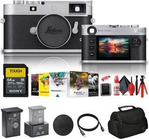 Leica M11-P Rangefinder Camera (Silver) (202-14) + 64GB Memory Card + Bag + More