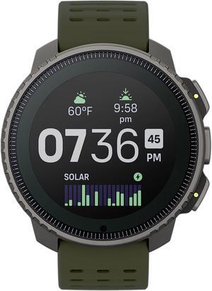 SUUNTO Vertical: Adventure GPS Watch, Large Screen, Offline Maps, Solar Charging - Titanium/Forest