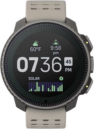 SUUNTO Vertical: Adventure GPS Watch, Large Screen, Offline Maps, Solar Charging - Titanium/Sand