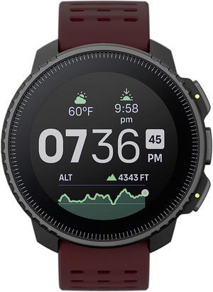 SUUNTO Vertical: Adventure GPS Watch, Large Screen, Offline Maps,  Black/Ruby
