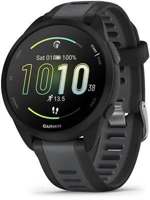 JAYSUING Forerunner 165, Running Smartwatch, Colorful AMOLED Display, Training Metrics and Recovery Insights, Black JAYSUING Forerunner 165, Running Smartwatch, Colorful AMOLED Display, Training Metrics and Recovery Insights, Black