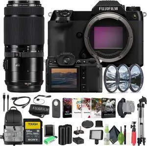 Fujifilm GFX100S II Mirrorless Medium Format Camera +GF 100-200mm f/5.6R LM Lens