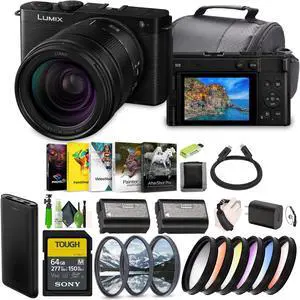 Panasonic LUMIX S5II Mirrorless Camera S 28-200mm Lens + Bag + Tripod + More