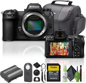 Nikon Z6III Mirrorless Camera (1890) Bundle with 64GB Memory Card and More
