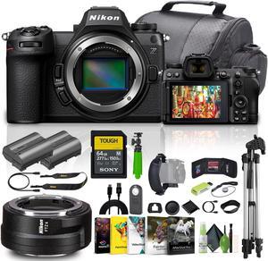 Nikon Z6 III Mirrorless Camera + FTZ II Mount Adapter + 64GB Memory Card Bundle