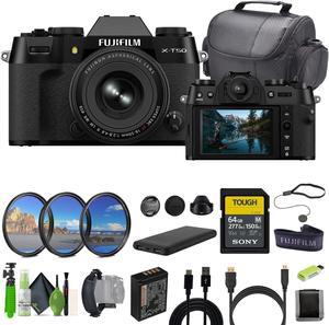 Fujifilm X-T50 Mirrorless Digital Camera XF16-50mmF2.8-4.8 R LM WR Lens Bundle