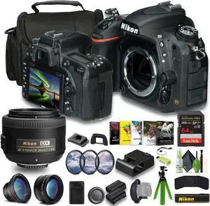 Nikon D750 FX-format Digital SLR Camera (1543) Bundle