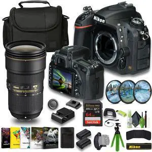 Nikon D750 FX-format Digital SLR Camera (1543) Bundle
