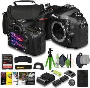 Nikon D7200 24.2 MP DX-Format Digital SLR Camera (1554) Bundle