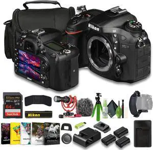 Nikon D7200 24.2 MP DX-Format Digital SLR Camera (1554) Bundle