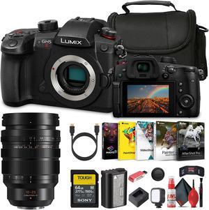 Panasonic Lumix GH5 II  Mirrorless Camera (DC-GH5M2BODY) Bundle With Extra 10-25mm Lens