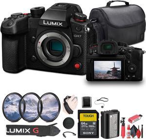 Panasonic Lumix GH7 Mirrorless Micro Four Thirds Camera DCGH7BODY Bundle