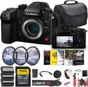 Panasonic Lumix GH7 Mirrorless Micro Four Thirds Camera DCGH7BODY Bundle