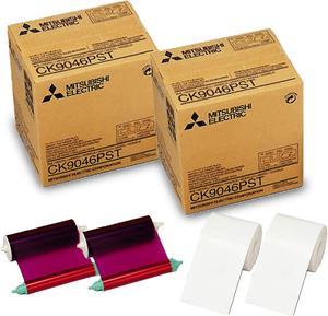 2x Mitsubishi CK-9046PST 4 x 6-inch Postcard Media Set (Pack of 2)