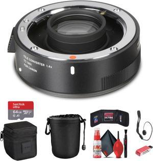 Sigma TC-1401 1.4x Teleconverter for Canon Bundle