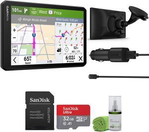 Garmin dezl OTR720, Large, Easy-to-Read 7 GPS Truck Navigator Bundle