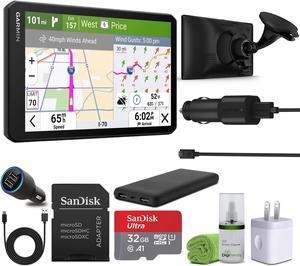 Garmin dezl OTR720, Large, Easy-to-Read 7 GPS Truck Navigator Bundle