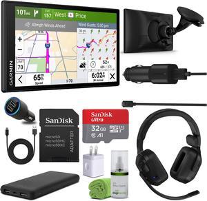 Garmin Dezl OTR620, Large, Easy-to-Read 6 GPS Truck Navigator Bundle